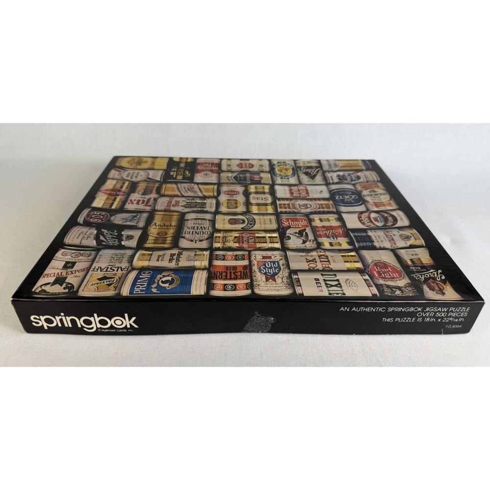 Springbok What's‎ Your Pleasure Beer Puzzle Over 500 Pieces Vintage Complete - Picture 8 of 16